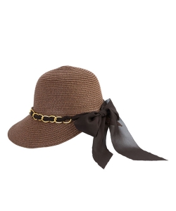 Hepburn Fashion Sun Hat HA320138 TAUPE